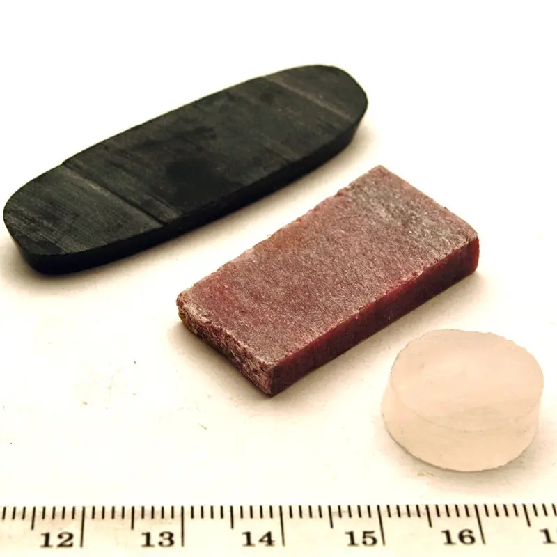 3er Mineralien Set zum selber Schleifen